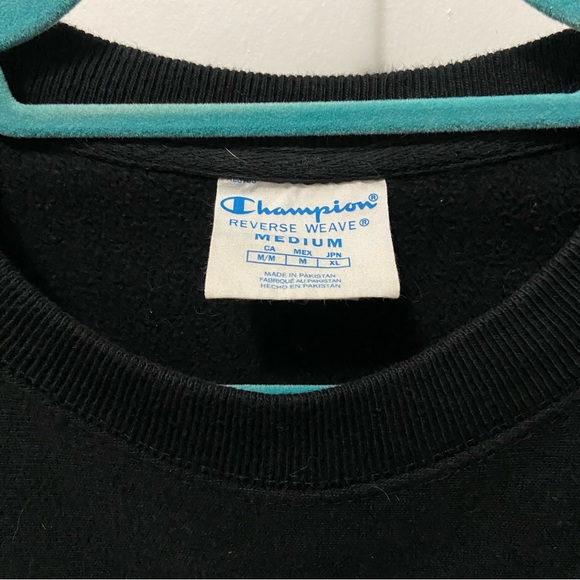 CHAMPION - Reverse Weave Crewneck (Black) - Picture 6 of 6